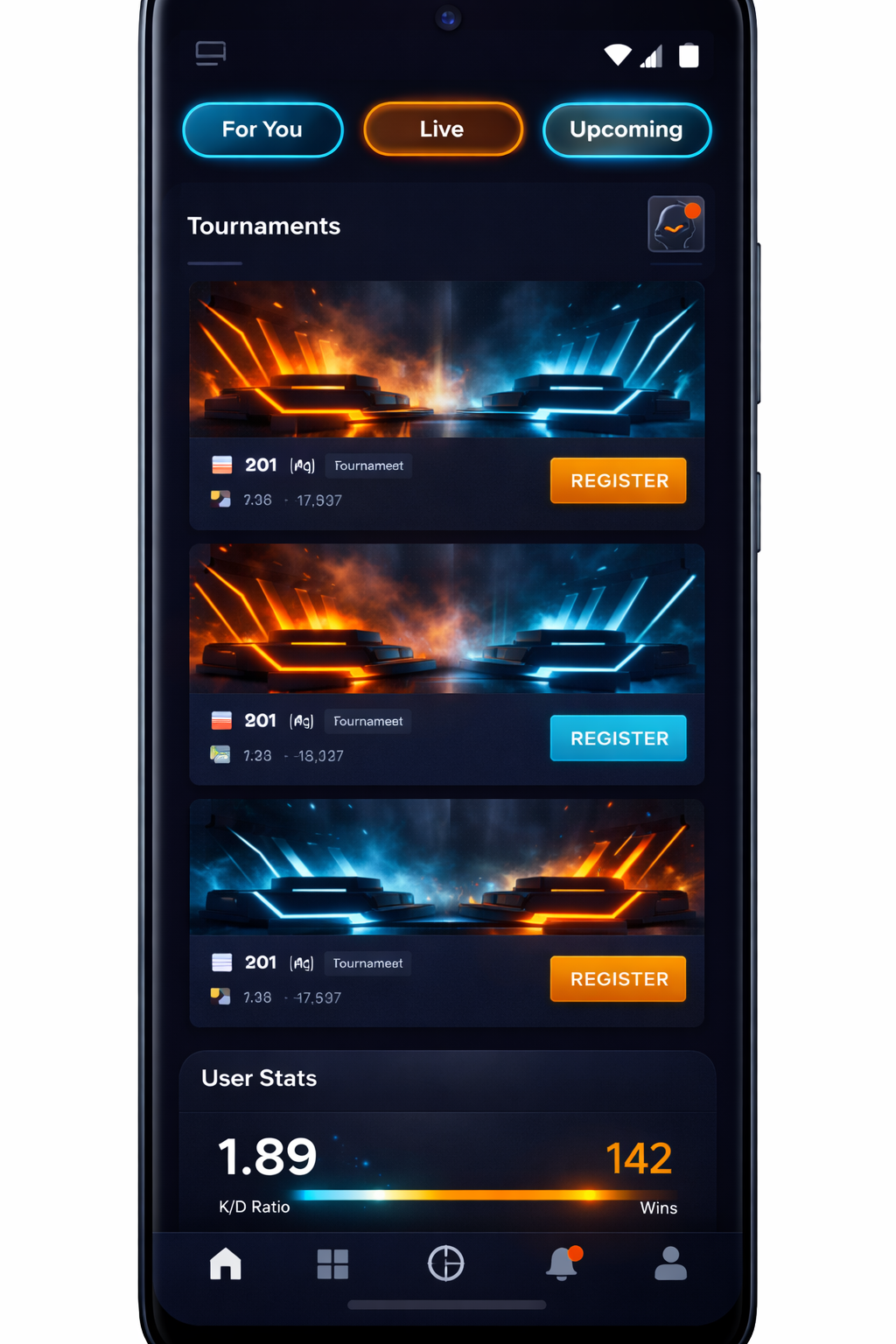 Home Screen